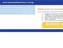 Tablet Screenshot of ezrachatterton.org